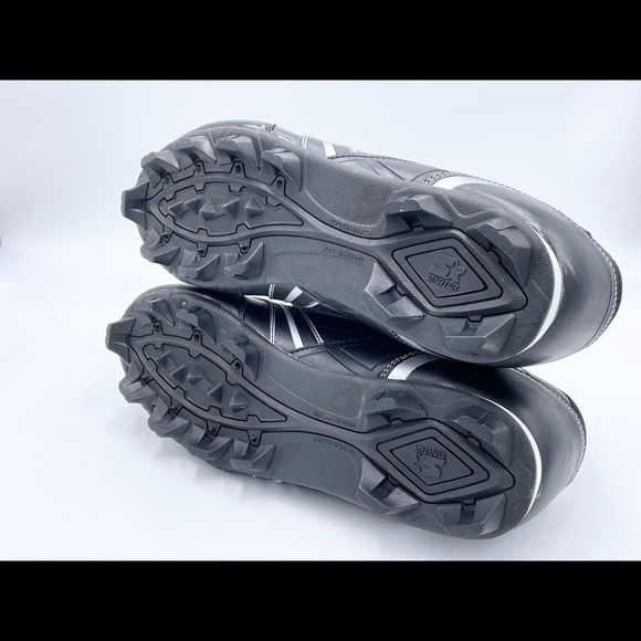 Starter Men's Athletics Baseball Cleat Size 12 Black/White NEW NWT Color Inserts - Picture 10 of 12